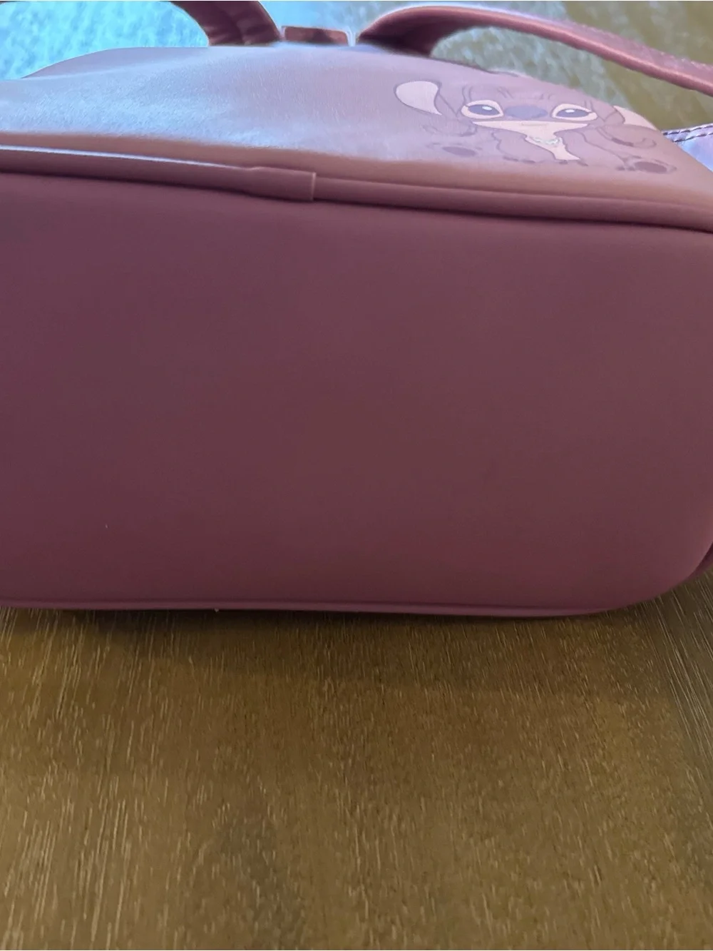Loungefly Disney Purple Lilac Angel Stitch Corduroy Mini Backpack